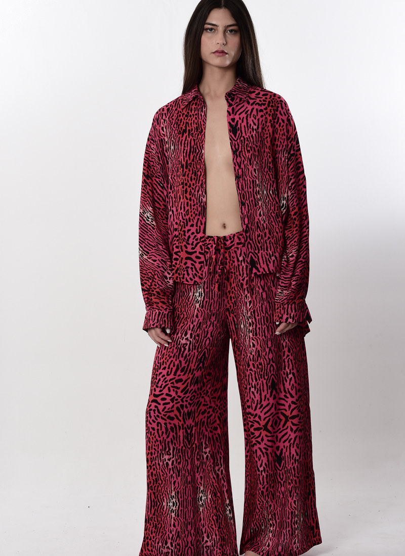 <span class="notranslate">Pink Leopard pants </span> - Image 3