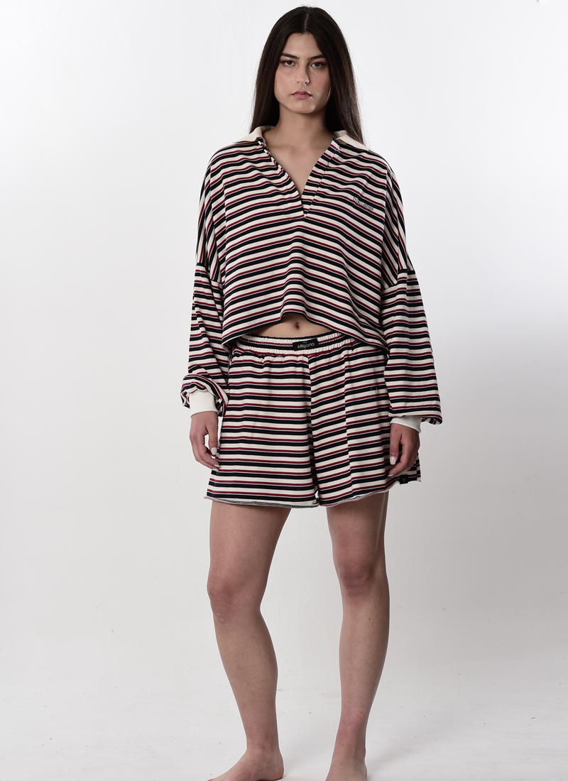 <span class="notranslate">Striped polo</span> - Image 2